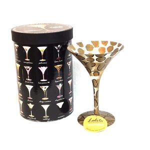 Lolita “Leopardtina” Martini glass